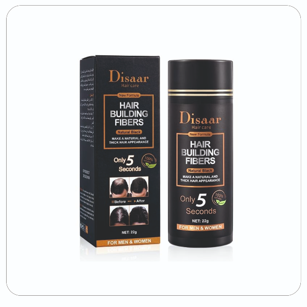 Dile adios a la caida del cabello con fibras capilares Disaar