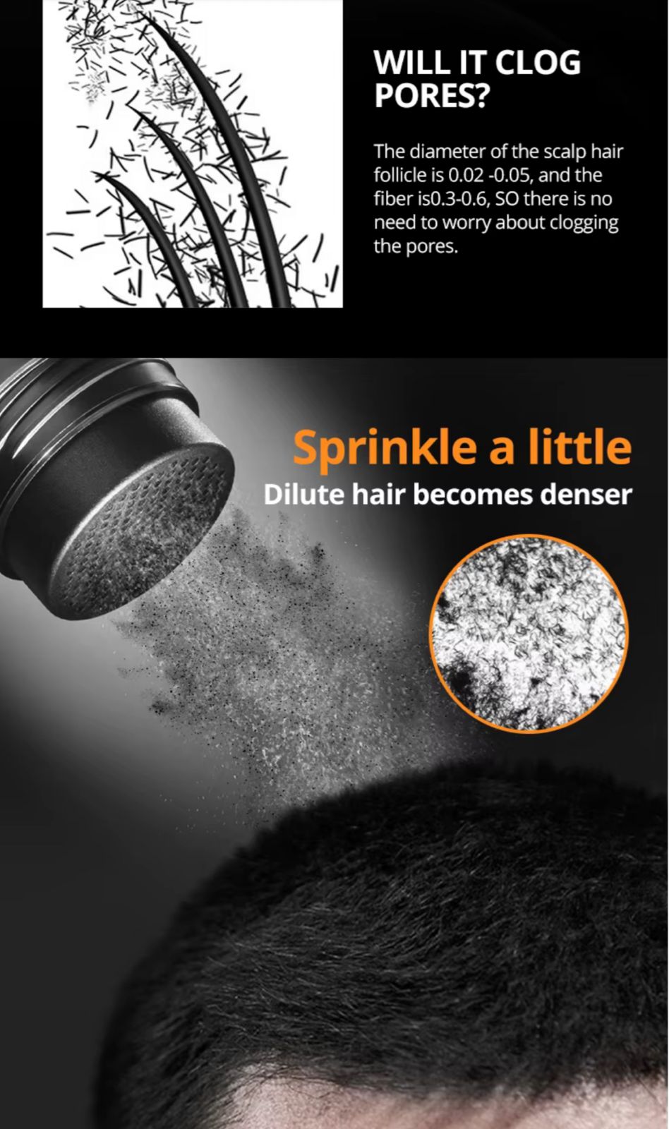 Fibra Capilar Para Engrosar El Cabello