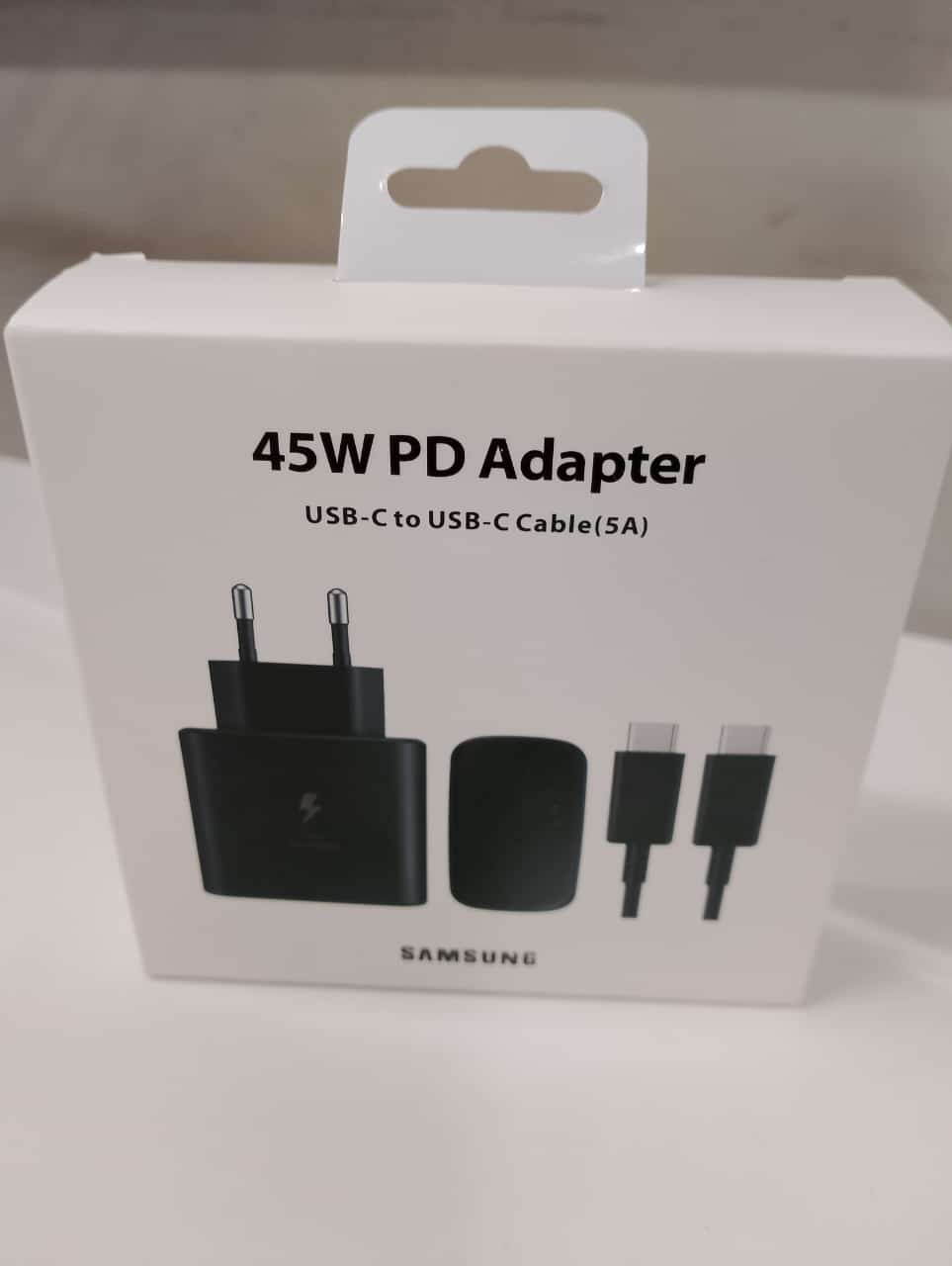 CARGADOR SAMSUNG 45W 3.0A NEGRO