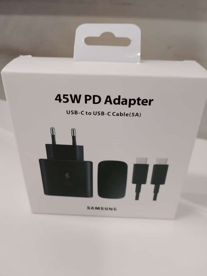 CARGADOR SAMSUNG 45W 3.0A NEGRO