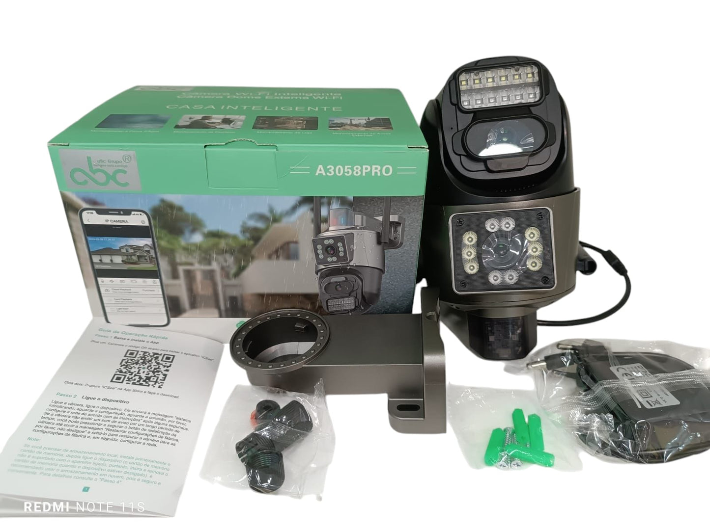 CAMARA SMART WIFI ABC A3058PRO  EXTERNA