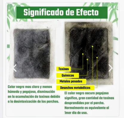 Parche kinoki de 10 piezas